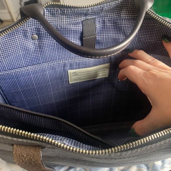 Jack Spade New York grey laptop bag - Picture 8 of 11